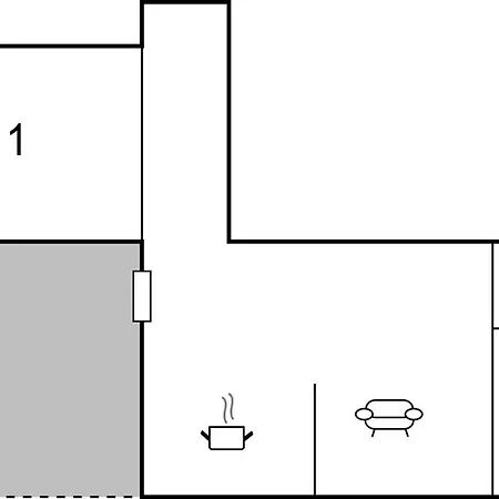 1 Bedroom Front In Апартаменты *